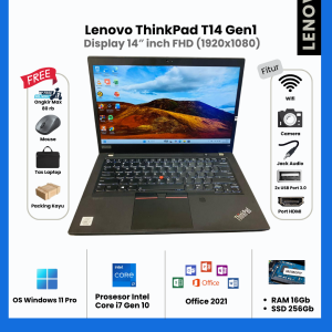 LAPTOP MAHASISWA BERAGARANSI LENOVO THINKPAD T14s Gen 1