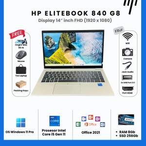 LAPTOP MAHASISWA BERAGARANSI Hp Elitebook 840 G8