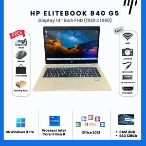 LAPTOP MAHASISWA BERAGARANSI Hp Elitebook 840 G5