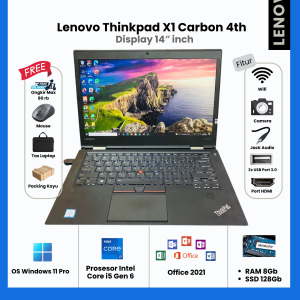 LAPTOP MURAH BERAGARANSI LENOVO ThinkPad X1 Carbon 4th